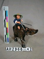 藏品(騎牛牧童玩偶)的圖片